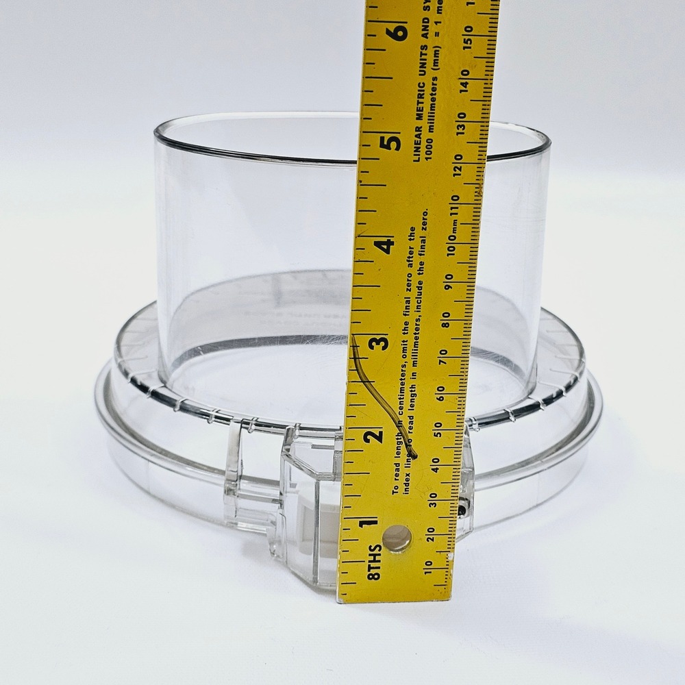 Cuisinart DLC-8 Food Processor Lid DLC-877BGTX Lid Cover Replacement OEM - Picture 9 of 10